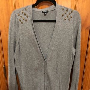 Gray cardigan by torrid.